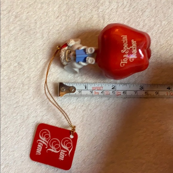 “To a special teacher” mouse Christmas ornament - Picture 15 of 16